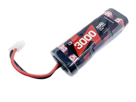 Racers Edge - 3000mAh 7.2V 6-Cell NiMH Flat Battery Pack w/ Tamiya Plug