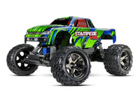 Traxxas Stampede VXL Brushless 1/10 2WD Monster Truck-Green