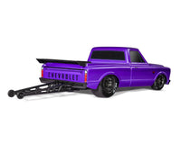 Traxxas Drag Slash 1/10 2WD RTR No Prep Truck w/1967 Chevrolet C10 Body (Purple) TQi 2.4GHz Radio & TSM