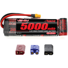 Pack chargeur 100W AC/DC + 2 batteries LiPo 2S 7,4V 7600mAh 25C HARD CASE