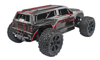 REDCAT BLACKOUT XTE PRO 1/10 MONSTER TRUCK BRUSHLESS RTR - (SILVER/RED SUV)