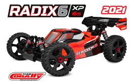Team Corally - RADIX XP 6S - Modelo 2021 - 1/8 Buggy EP - RTR - Brushless Power 6S - Sin batería - Sin cargador