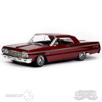 REDCAT SIXTYFOUR HOPPING LOWERIDER- 1/10 1964 CHEVROLET IMPALA - CLASSIC RED EDITION RTR