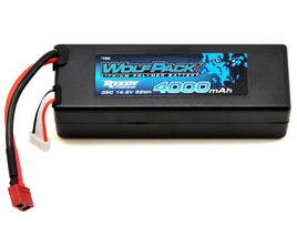 Reedy WolfPack Gen2 4S Hard Case LiPo Battery Pack 35C (14.8V/4000mAh) w/T-Style Connector