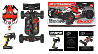 Team Corally 1/8 Python XP 4WD 6S Brushless RTR Buggy (No Battery or Charger)