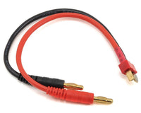 ProTek RC Heavy Duty T-Style Ultra Plug Cable de carga (macho a banana de 4 mm)
