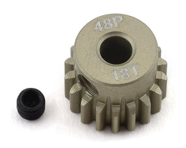 Engranaje de piñón de aluminio anodizado duro ligero ProTek RC 48P (diámetro de 3,17 mm) (18T)