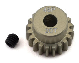 Engranaje de piñón de aluminio anodizado duro ligero ProTek RC 48P (diámetro de 3,17 mm) (20T)
