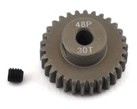 Engranaje de piñón de aluminio anodizado duro ligero ProTek RC 48P (diámetro de 3,17 mm) (30T)