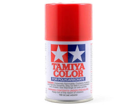 Pintura en spray Tamiya PS-2 Rojo Lexan (100ml)