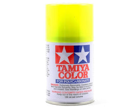 Pintura en spray Tamiya PS-27 Amarillo Fluorescente Lexan (100ml)