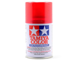 Tamiya PS-37 Pintura Lexan Rojo Translúcido Spray (100ml)