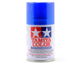 Pintura en spray Tamiya PS-38 Azul Translúcido Lexan (100ml)