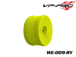VP-Pro 1/8 Truggy/Truck Yellow 4 Inch Dish Wheel Rim Pack (4)