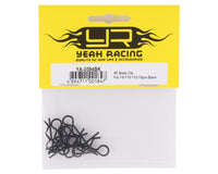 Yeah Racing Body Clips (Black) (10) (1/10 or 1/8 Scale)