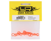Yeah Racing Body Clips (Orange) (10) (1/10 or 1/8 Scale)
